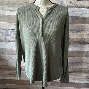 Old Navy Waffle Knit Top